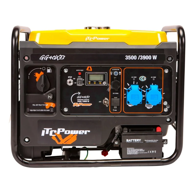 Gerador inverter aberto 3900 W ITC Power GG40XEi