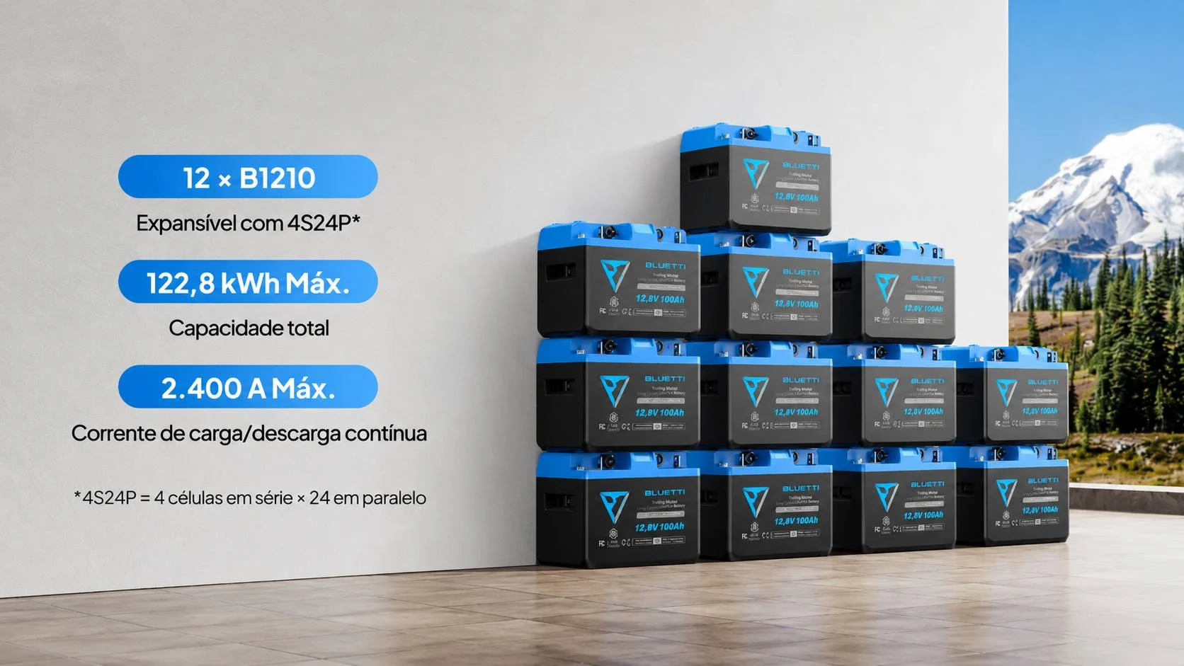 Bateria BLUETTI B4810 LiFePO4