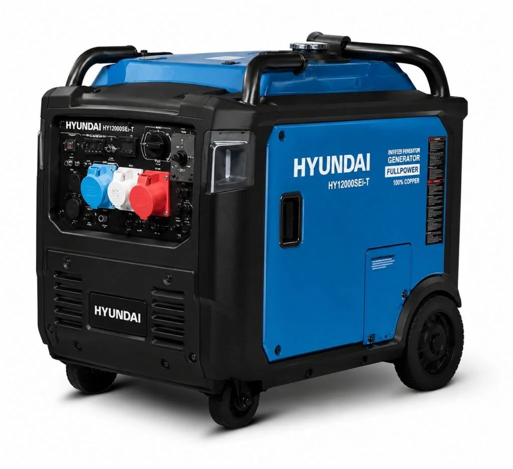 Gerador inverter 12,5 kVA Hyundai HY12000SEi-T