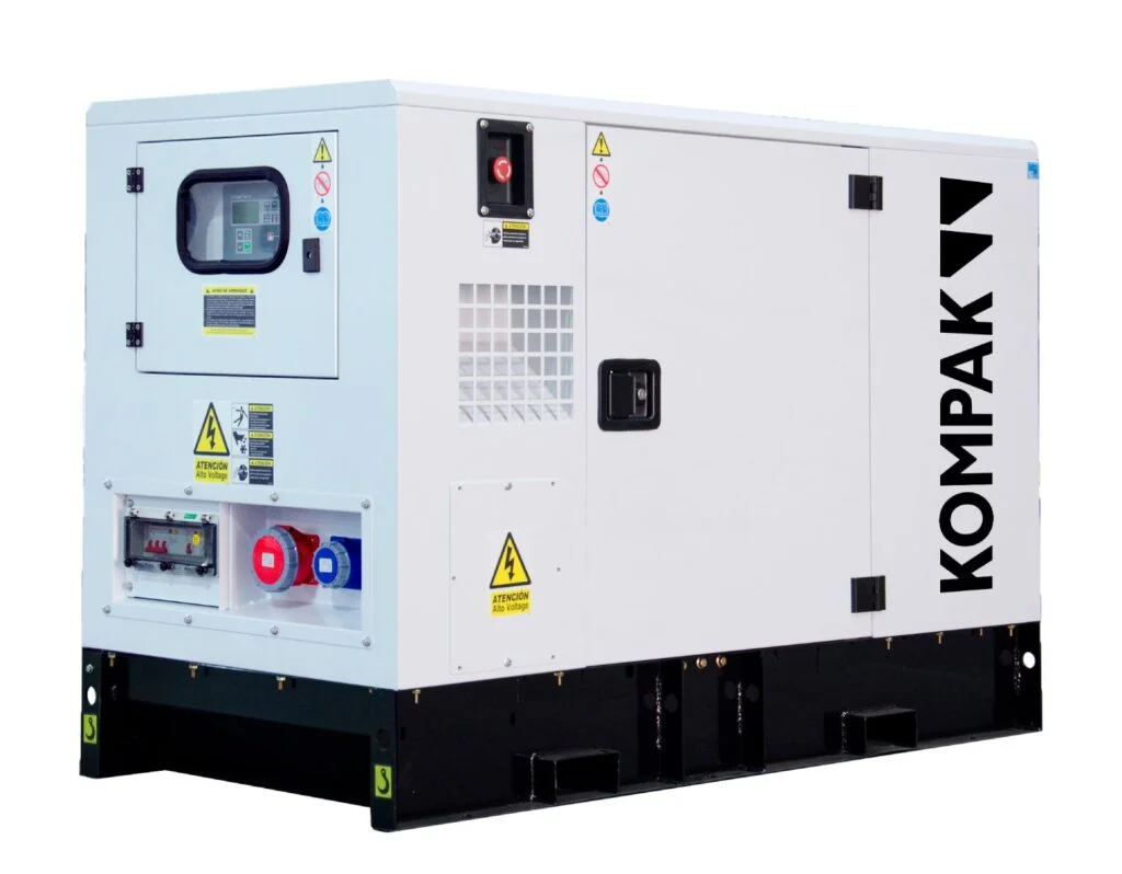 Gerador industrial 13 kVA Kompak silencioso