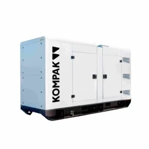 Gerador industrial diesel Kompak KDG150KS 133 kVA silencioso