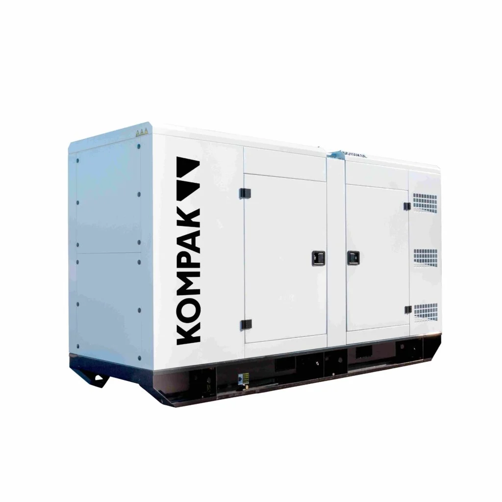 Gerador industrial 130 kVA Kompak silencioso