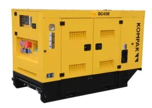 Gerador industrial 40 kVA Kompak motor Cummins silencioso