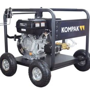 Lavadora de alta pressão a gasolina Kompak KPW4000 270 bar 15 HP