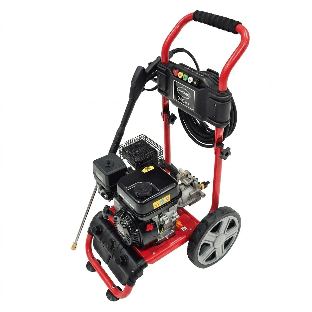 Lavadora de alta pressão a gasolina Roteco DU-240 240 bar 7 HP autónoma