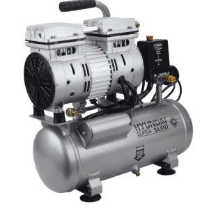 Compressor de ar silencioso Hyundai HYAC6-07S 0,75HP 6L