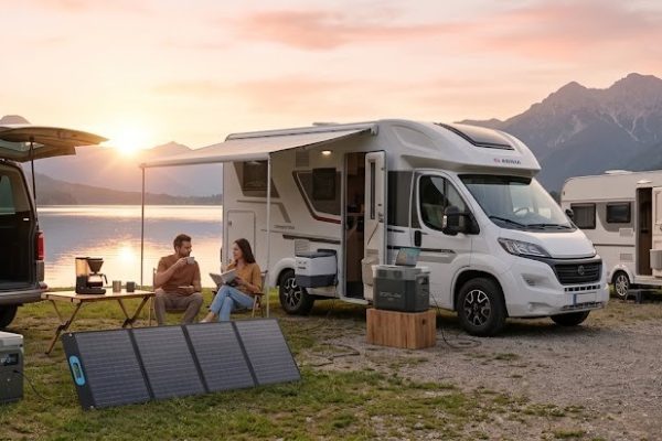 Estaciones de energía para camper, caravanas y autocaravanas