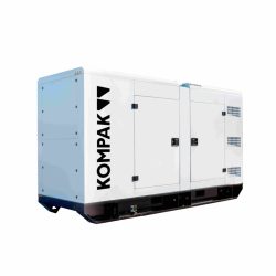 Gerador industrial diesel Kompak KDG150KS 133 kVA silencioso