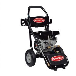 Lavadora de alta pressão a gasolina Roteco 180 X 7 HP 200 bar com rodas
