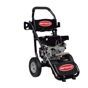 Lavadora de alta pressão a gasolina Roteco 180 X 7 HP 200 bar com rodas