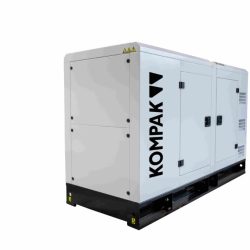 Gerador industrial diesel Kompak KDG75KS 66 kVA silencioso